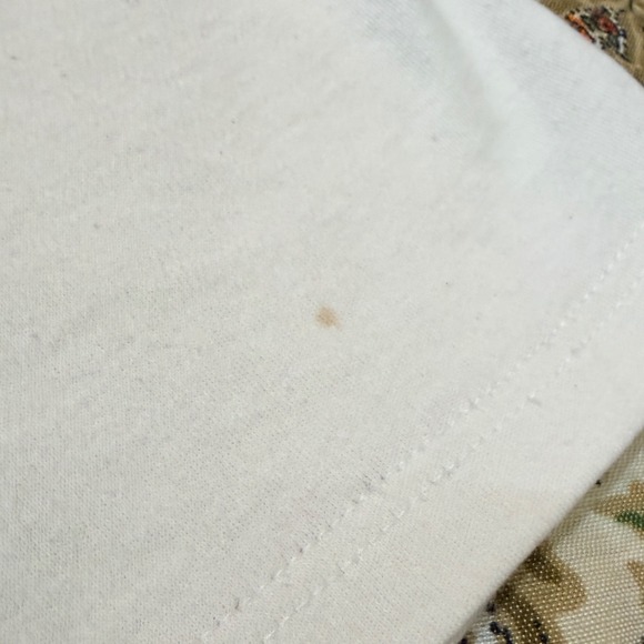 Vtg PEANUTS Snoopy Jamaica Graphic Tank Top XL White Beach Vacation - Picture 10 of 10